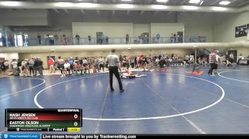 106 lbs Quarterfinal - Easton Olson, Sanderson Wrestling Academy vs Nash Jensen, Delta Wrestling Club