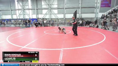 63 lbs Cons. Round 7 - Luciano Gil, Toppenish USA WC vs Shaun Gonzalez, Scrap Yard Garage Wrestling