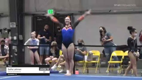 Sofia Lehman - Floor, SoCal Gymnastics - 2021 Region 1 Women's Championships