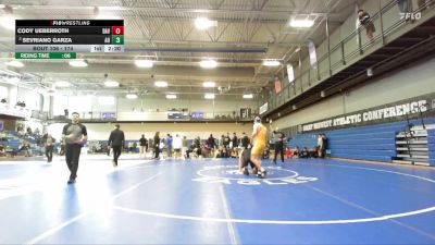 174 lbs Semifinal - Cody Ueberroth, Davenport vs Sevriano Garza, Ashland