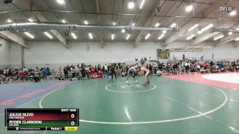 190 lbs Cons. Round 3 - Ryder Clarkson, Poudre vs Julius Olivo, Wellington