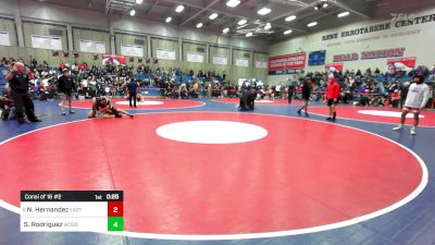 147 lbs Consi Of 16 #2 - Nicholas Hernandez, East Bakersfield vs Shane Rodriguez, Woodlake Union