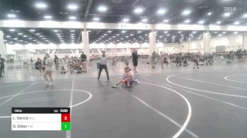 78 lbs Semifinal - Luke Garcia, Valley Wrestling Club vs Drew Dillon, The Club