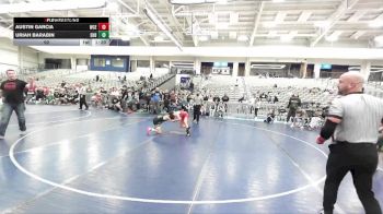 92 lbs Finals (8 Team) - Uriah Barabin, Shootbox vs Austin Garcia, West Coast Elite