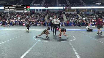 75 lbs Semifinal - Sanai Daniels, RSA Red Storm vs Laci Montano, MAC