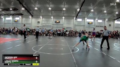 98 lbs Round 2 (6 Team) - Logan Worth, Osprey WC vs Jackson Hoy, Phoenix WC 1