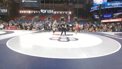 155 lbs Champ. Rd Of 16 - Jestinah Solomua, CA vs Jaida Macaluso, NY