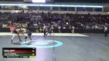 5A 132 lbs Cons. Round 2 - Noah Jones, Volcano Vista vs Tatum Garcia, Atrisco Heritage Academy