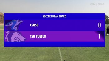 Replay: CSU-Pueblo vs CSUSB | Sep 13 @ 2 PM