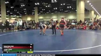 195 lbs Round 9 (10 Team) - Luke Shay, Genoa vs Walter Poe, NFWA Red