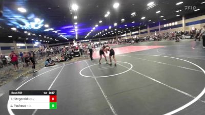 150 lbs Consi Of 8 #2 - Timmy Fitzgerald, Wolves Den WC vs Joshua Pacheco, X-clusive Wrestling