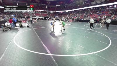 215 lbs Champ. Rd Of 16 - David Schultz, Germantown vs Cody Slater, Janesville Parker