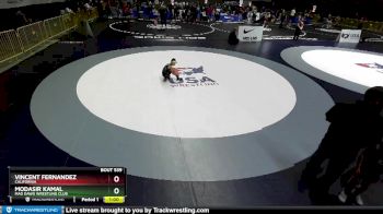 63 lbs Cons. Round 4 - Modasir Kamal, Mad Dawg Wrestling Club vs Vincent Fernandez, California