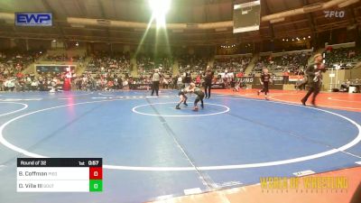 49 lbs Round Of 32 - Bodee Coffman, Piedmont vs David J Villa III, Southwest Stallions Wrestling Club