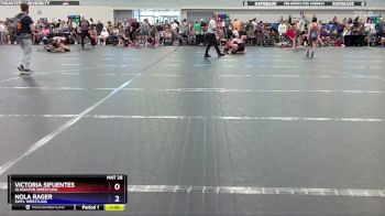 105 lbs Round 2 - Nola Rager, SWFL Wrestling vs Victoria Sifuentes, Gladiator Wrestling