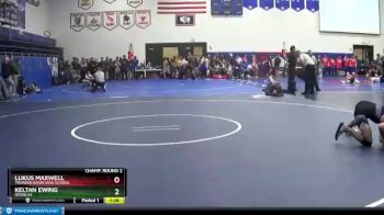 138 lbs Champ. Round 2 - Keltan Ewing, Douglas vs Lukus Maxwell, Thunder Basin High School