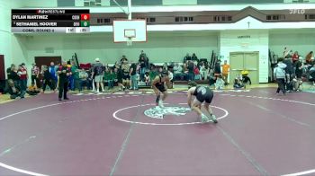 138 lbs Cons. Round 4 - Sethaniel Hoover, Desert View vs Dylan Martinez, Corona Del Sol High School