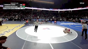 I-124 lbs Quarterfinal - Charles Przymylski, Mahopac vs Finnegan O`Brien, Chaminade
