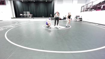 110 lbs Rr Rnd 3 - Brooklynn Baldillez, Warner vs Brinlee Wooten, Vian