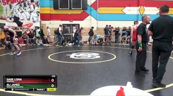 175 lbs Quarterfinal - Sage Lonn, Rawlins vs Eli James, Burns/Pine Bluffs