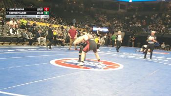 215 Class 3 lbs Cons. Semi - Luke Jenkins, Jefferson City vs Porter Talbot, Willard