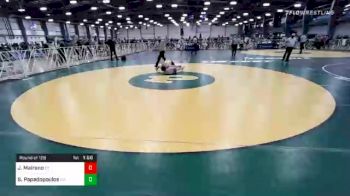 138 lbs Prelims - John Mairano, CT vs Sotiros Papadopoulos, MA