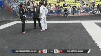 Cauã Cerqueira Munhoz vs CAIO FERNANDES BRAGA DOS REIS 2026 CBJJE International BJJ Championships
