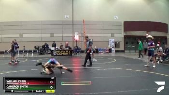 67 lbs Quarterfinals (8 Team) - Cameron Smith, Copperheads vs William Craig, Untouchables Purple