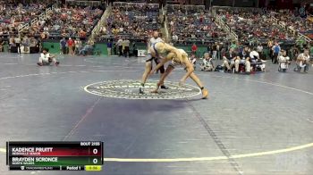 2A 175 lbs Cons. Round 1 - Kadence Pruitt, Reidsville Senior vs Brayden Scronce, North Wilkes