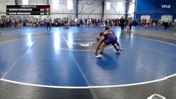 Elite 174 lbs Champ. Round 1 - Josue Hernandez, Cornell College vs Bowen Rothbauer, Augsburg College