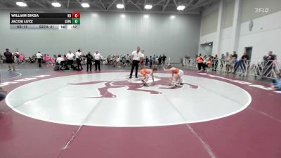 95 lbs Rr Rnd 1 - William Diksa, Kraken - EL vs Jacob Lutz, SEPA BLUE - EL