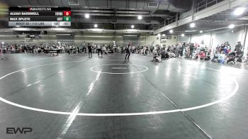 115 lbs Consi Of 32 #2 - Alijah Barnwell, Topeka Blue Thunder vs Max Splete, Lake Catholic