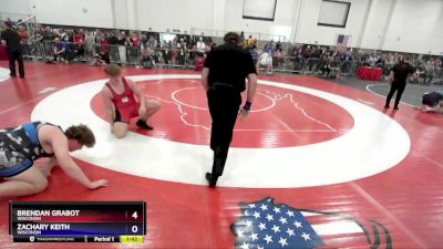 285 lbs Round 5 - Brendan Grabot, Wisconsin vs Zachary Keith, Wisconsin