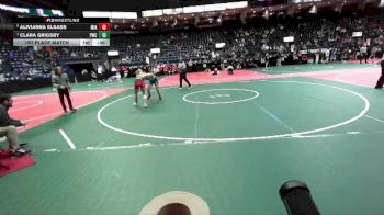 142 lbs 1st Place Match - Clara Grigsby, PWCA vs Alivianna Elsass, MIA1