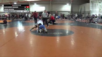 125 lbs Champ. Round 1 - Alexander Denkins, Unattached vs Orion Wilson, Grand Valley State