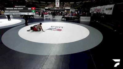 Cons. Round 5 - Michael Disa Scott, Golden State Wrestling Club vs Eshi Linkhoboev