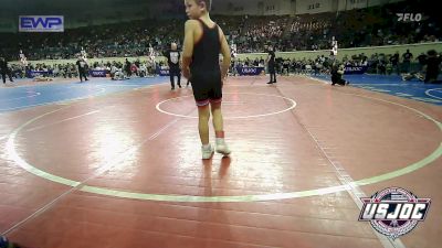 75 lbs Round Of 16 - Colter Hale, Powerhouse Wrestling Academy vs Albie Cook, Hoisington Jr Cardinals