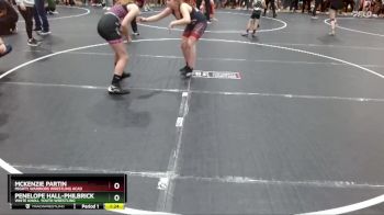 115/125 Round 1 - McKenzie Partin, Mighty Warriors Wrestling Acad vs Penelope Hall-Philbrick, White Knoll Youth Wrestling