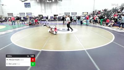 106 lbs Round Of 16 - Mike McCormack, North Bergen vs Carmine De Lucia, Fair Lawn