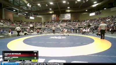 Champ. Round 1 - Justus Reynolds, Juab vs Brody Larson, South Summit