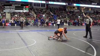 90 lbs Semifinal - Eloisa Olguin, Alpha vs Katana Gilley, Beloit Wrestling Club