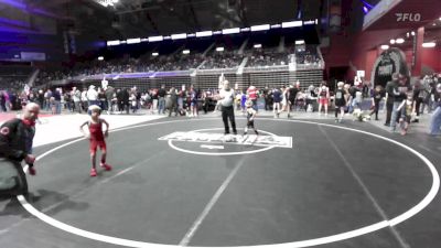 43 lbs Semifinal - Ryker Ehrich, Gladiator Wr Ac vs Oaken Lorance, Sanderson Wrestling Academy