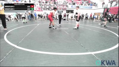 Semifinal - Kade Yoder, Weatherford Youth Wrestling vs Chebon Warrior, Tecumseh Youth Wrestling