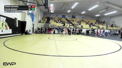145 lbs Consolation - Rosha MAXWELL, Tahlequah Girls HS vs Khloe Murray, Jay High School