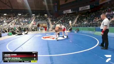 2A-220 lbs Cons. Round 3 - Colter McFarlin, Lingle-Ft. Laramie/Southeast vs Jacob Comer, Sundance