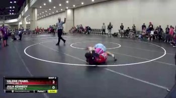 107 lbs Round 1 (10 Team) - Valerie Frabel, Cypress Lake vs Julia Kennedy, Florida All-Stars