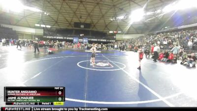 67 lbs Champ. Round 2 - Jaime Almaguer, Victory Wrestling-Central WA vs Hunter Anguiano, Sumner Panthers Jr. Wrestling