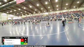 112 lbs Champ. Round 1 - Kimberlynn Andersen, Top Of Utah vs Tyler Rodriguez, Wasatch Wrestling Club