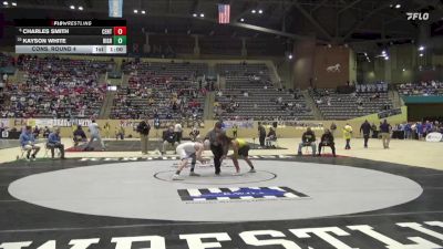 138 lbs Cons. Round 4 - Charles Smith, Central vs Kayson White, Highlands