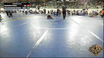 70 lbs Consi Of 8 #2 - Sharrone Ponds, Team Of Hard Knox vs William Moore-Woods, Division Bell Wrestling